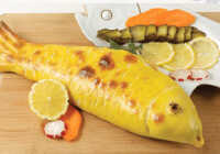 image آموزش پخت ماهی شکم پر مجلسی مخصوص سرآشپز