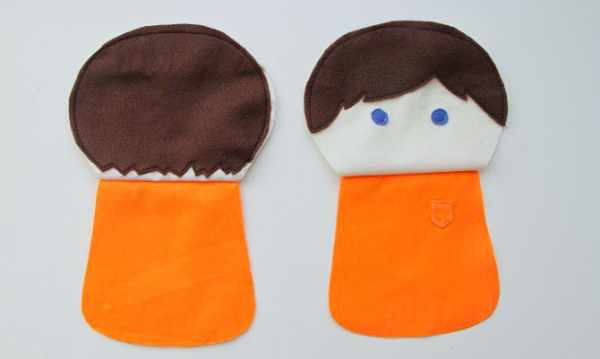 image آموزش دوخت و ساخت عروسک زیبای پارچه ای برای بچه ها
