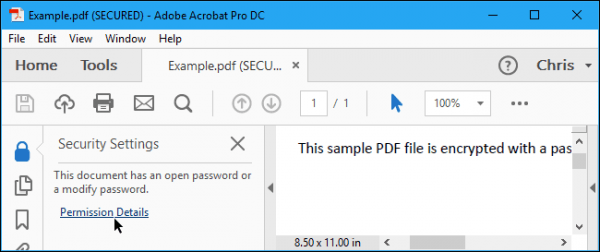 image آموزش تصویری نحوه حذف کردن پسورد فایل PDF