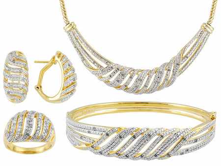 image زیباترین مدل های طراحی شده ست های جواهرات زنانه برای طراحان