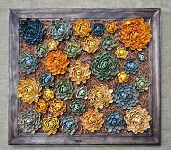 image آموزش تصویری ساخت گل های تزیینی با پوست پسته های بی مصرف