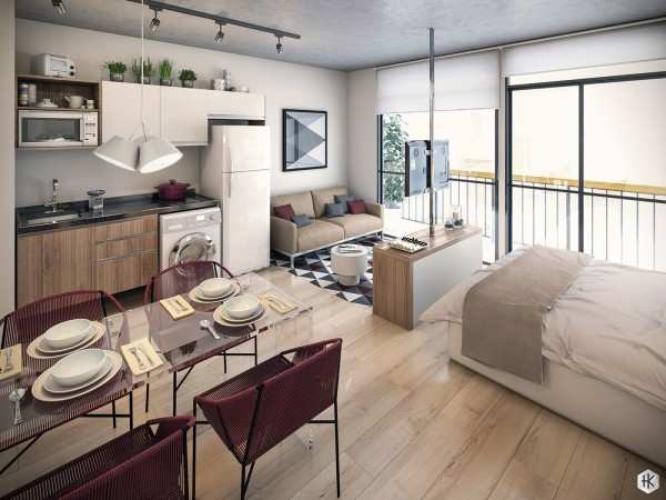 image دکوارسیون شیک و مدرن پنج نمونه آپارتمان کوچک