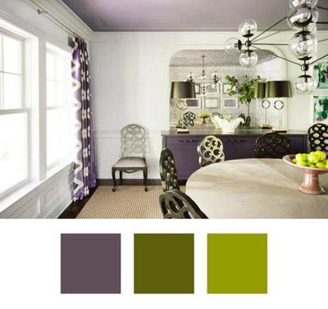 image چطور از رنگ بنفش در دکوراسیون منزل استفاده کنید