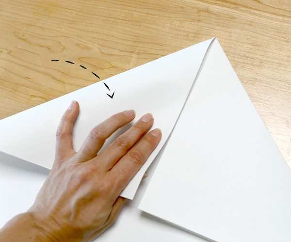 image چطور به سادگی با کاغذ کلاه درست کنید