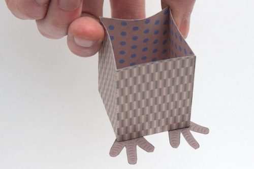 image آموزش تصویری ساخت جعبه کادوی ساده