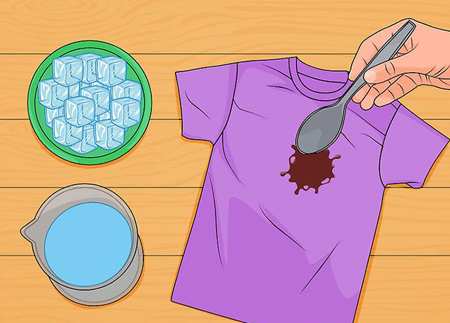 image لکه های شکلات و آب نبات چطور از روی پارچه و لباس پاک کنید