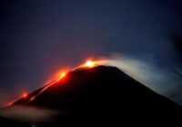 image عکسی زیبا از لحظه آتشفشان در گواتمالا