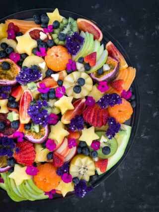 image آموزش تصویری تزیین انواع میوه برای مهمانی