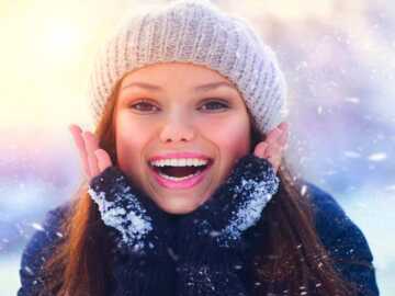 image آموزش آرایش ملایم مخصوص زمستان