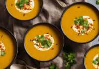 image بهترین دستور پخت سوپ زعفران